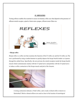 An important aspect of the neurologic assessment is the history of the ...