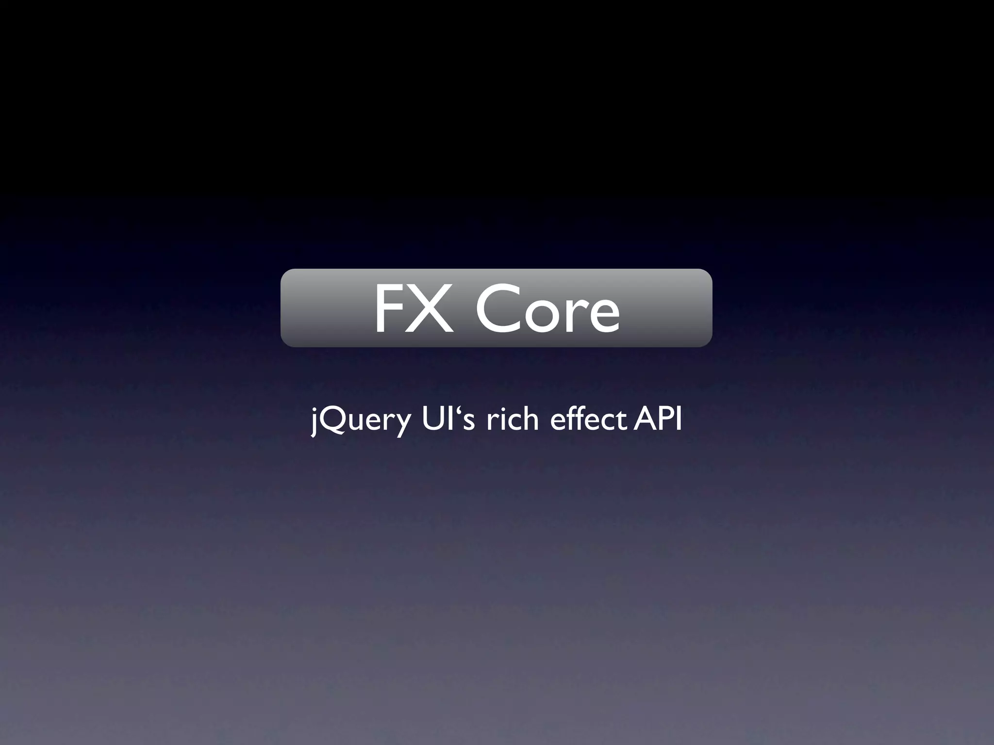 An in-depth look at jQuery UI