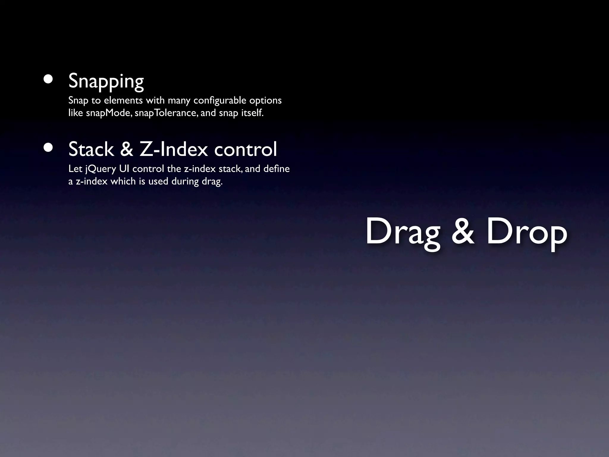 An in-depth look at jQuery UI