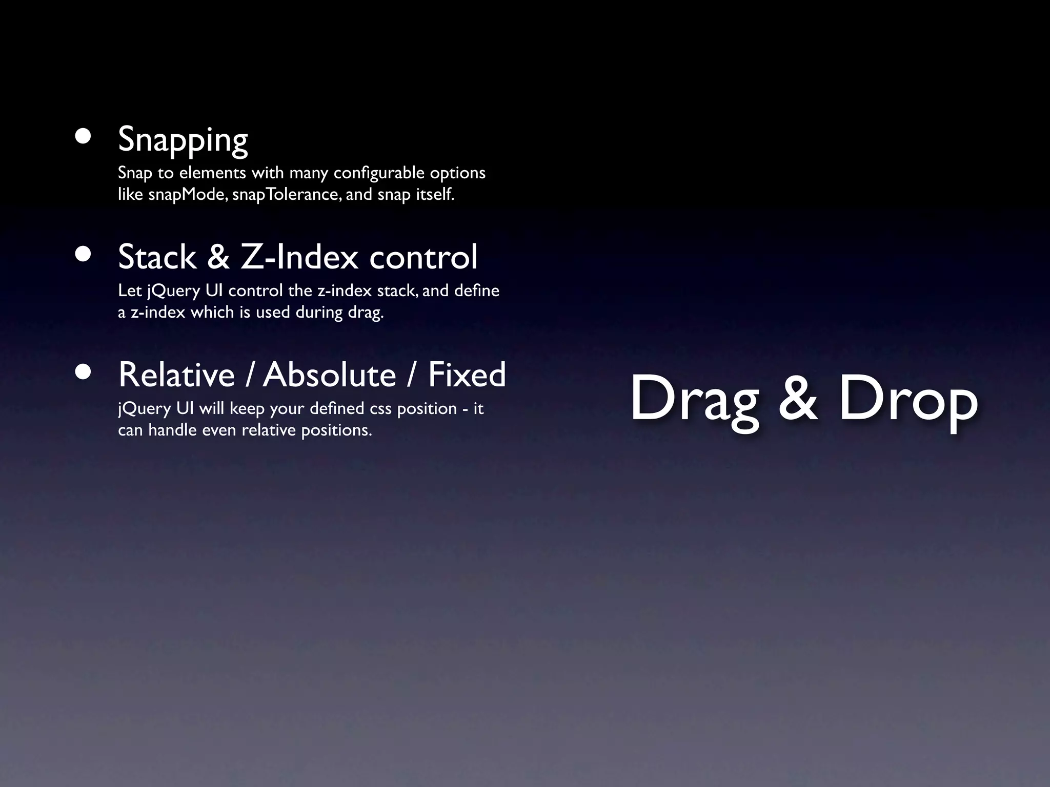 An in-depth look at jQuery UI