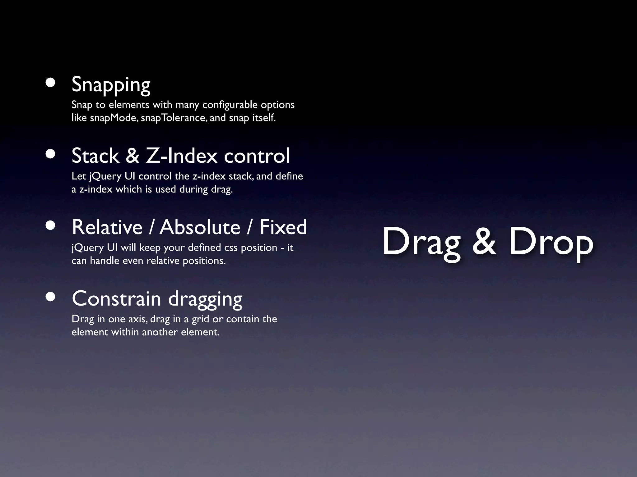 An in-depth look at jQuery UI