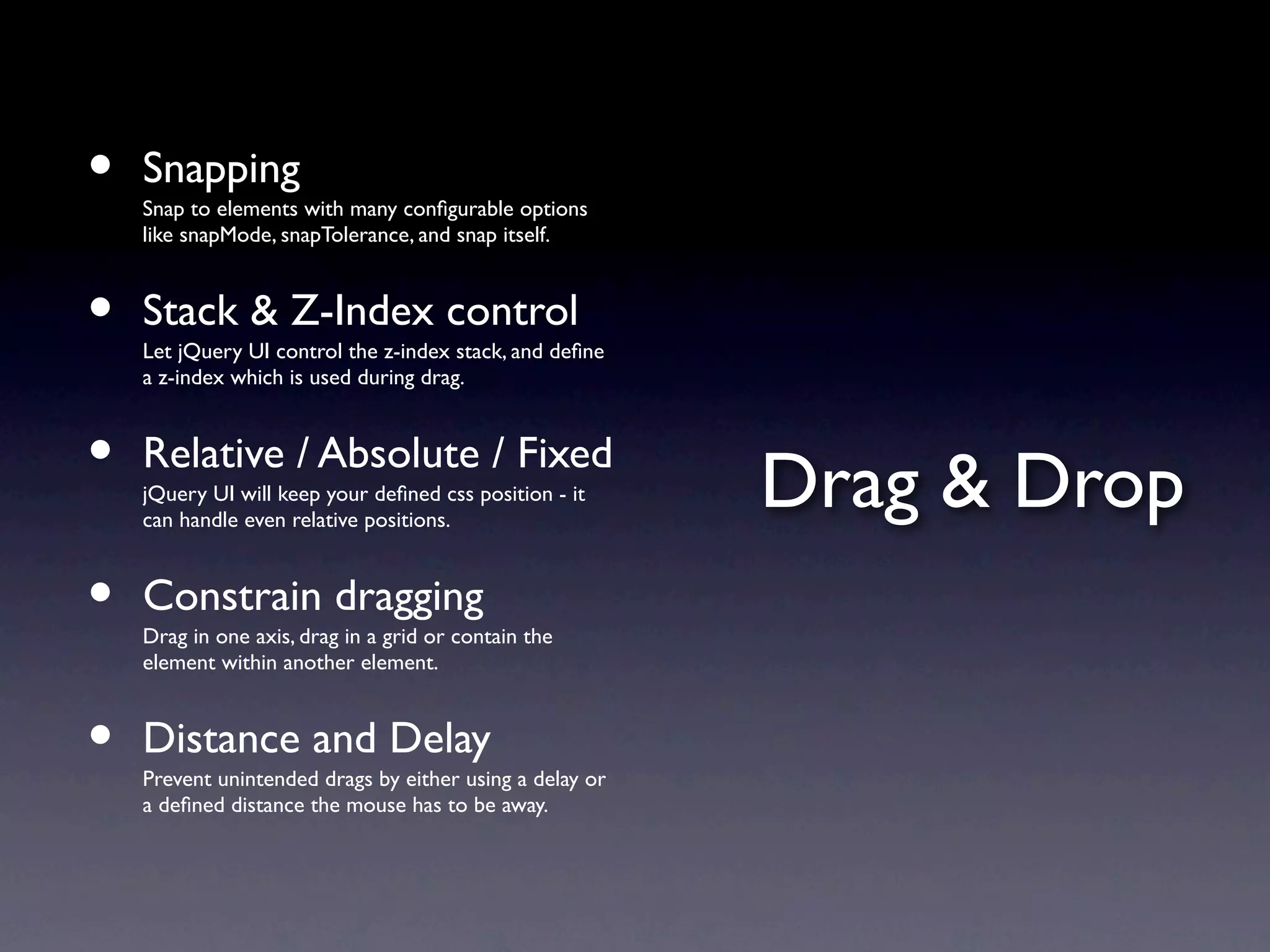 An in-depth look at jQuery UI