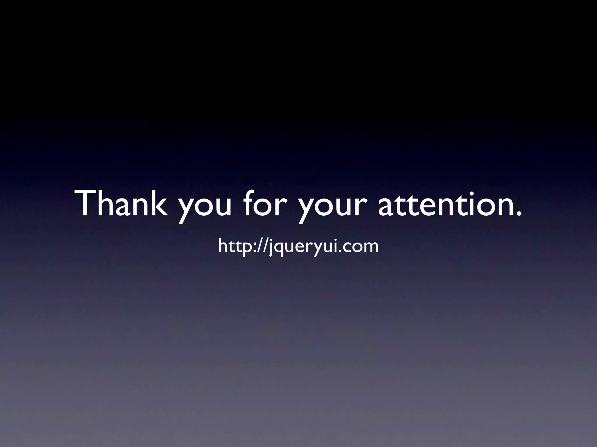 An in-depth look at jQuery UI