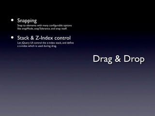 An in-depth look at jQuery UI
