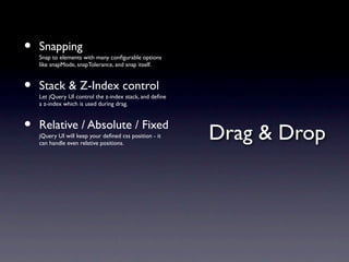 An in-depth look at jQuery UI