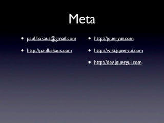 An in-depth look at jQuery UI