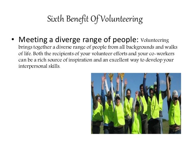 what is meant by volunteering