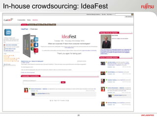 In-house crowdsourcing: IdeaFest<br />