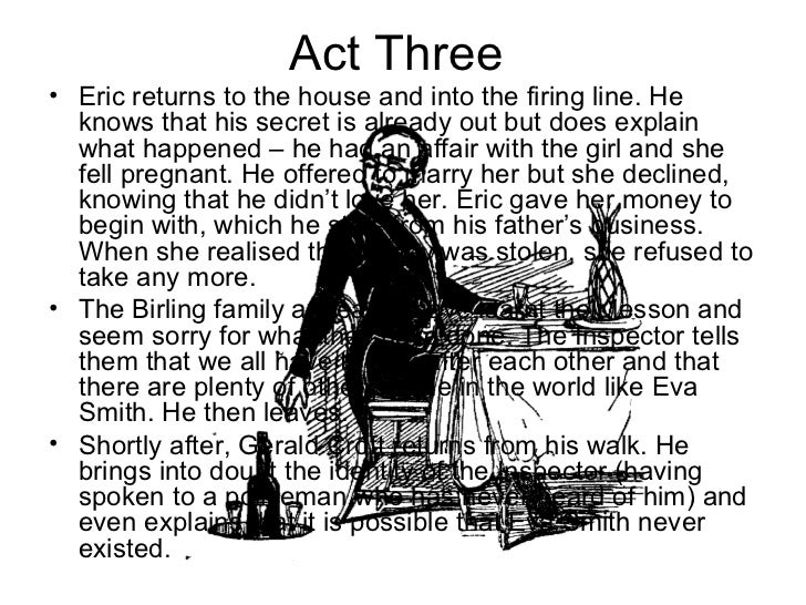 Quick summary of An Inspector Calls??