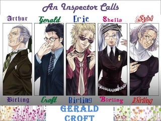 An Inspector Calls Gerald Croft 