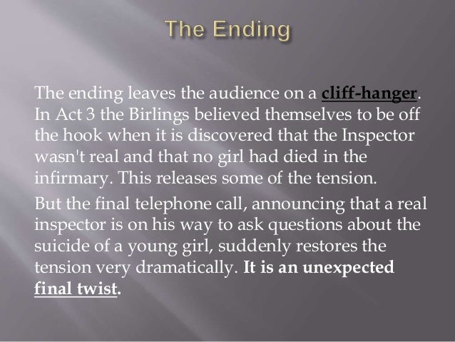 Responsibility in an inspector calls essay