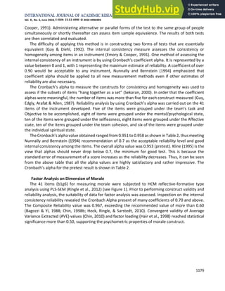 An Instrument For Measuring Morale Of Military Personnel In The ...