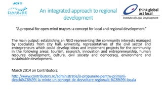 An integrated approach to regional development | PPTX
