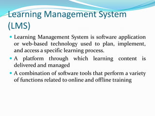 An Interactive Learning Management System: Special focus on United ...