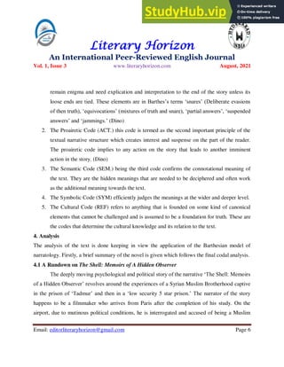 An International Peer-Reviewed English Journal | PDF