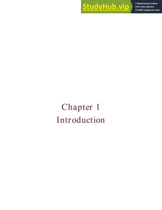 Chapter 1
Introduction
 