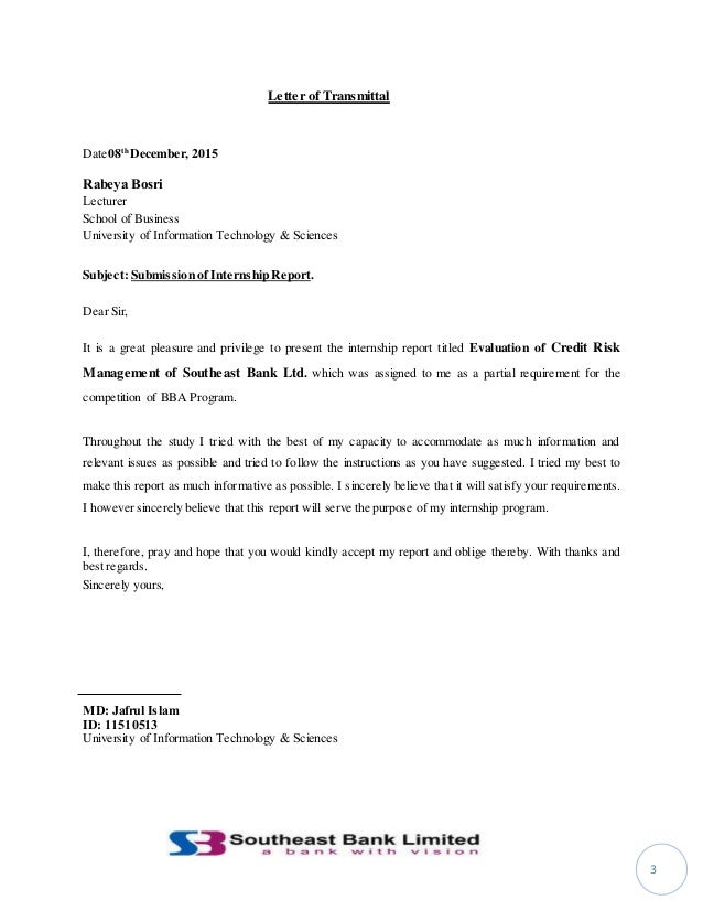 proof of internship letter sample
