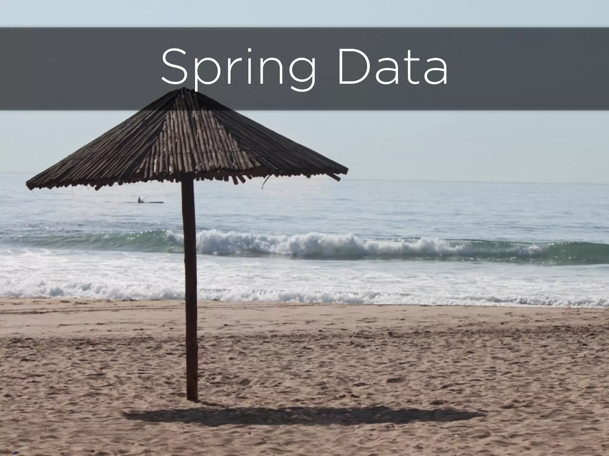 Spring Data
 