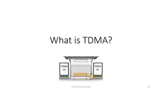 What is TDMA?
TDMA
2G
FDMA
1G
© 2020 Andrei Novikov 30
 