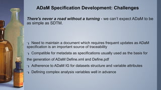 An Introduction to ADaM.pptx (analysis dataset) | PPTX