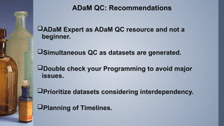 Quest Adam Program An Introduction to ADaM.pptx (analysis dataset) | PPTX