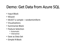 An introduction to azure machine learning | PPT