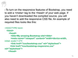 An introduction to bootstrap | PPT