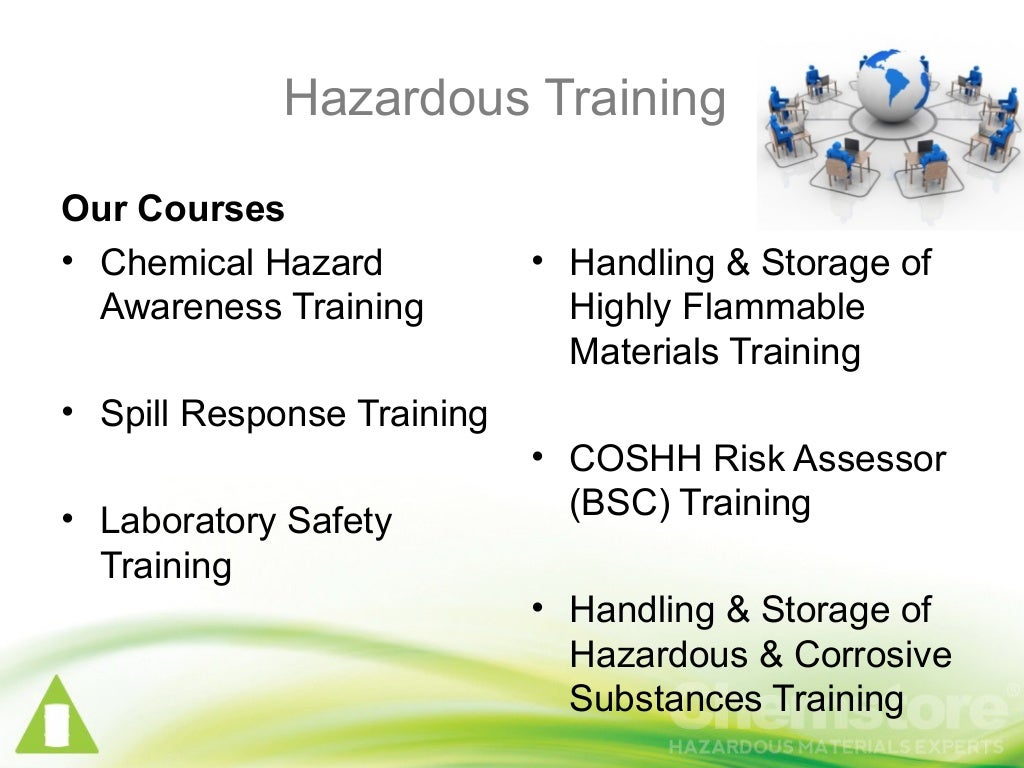 An Introduction to Chemstore Hazardous Materials Experts