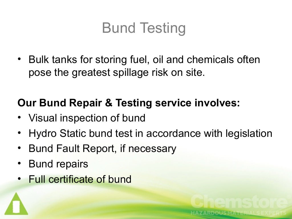 An Introduction to Chemstore Hazardous Materials Experts