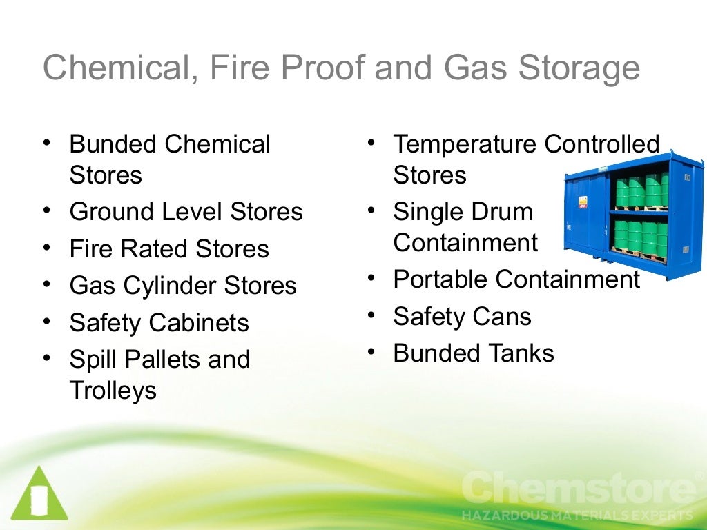 An Introduction to Chemstore Hazardous Materials Experts