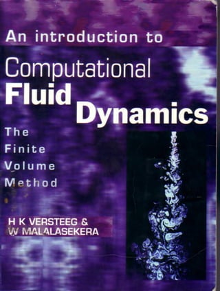 An introduction to computational fluid dynamic versteeg hk,  malalasekera w