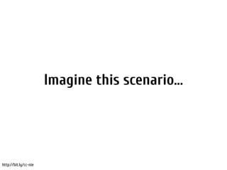 Imagine this scenario...




http://bit.ly/cc-nie
 