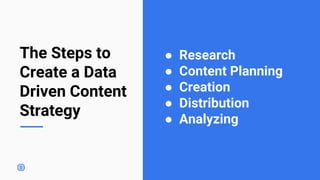 An Introduction to Data-Driven Content | PPTX