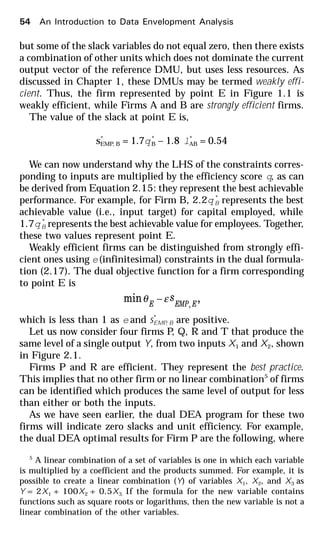 An introduction to dea | PDF