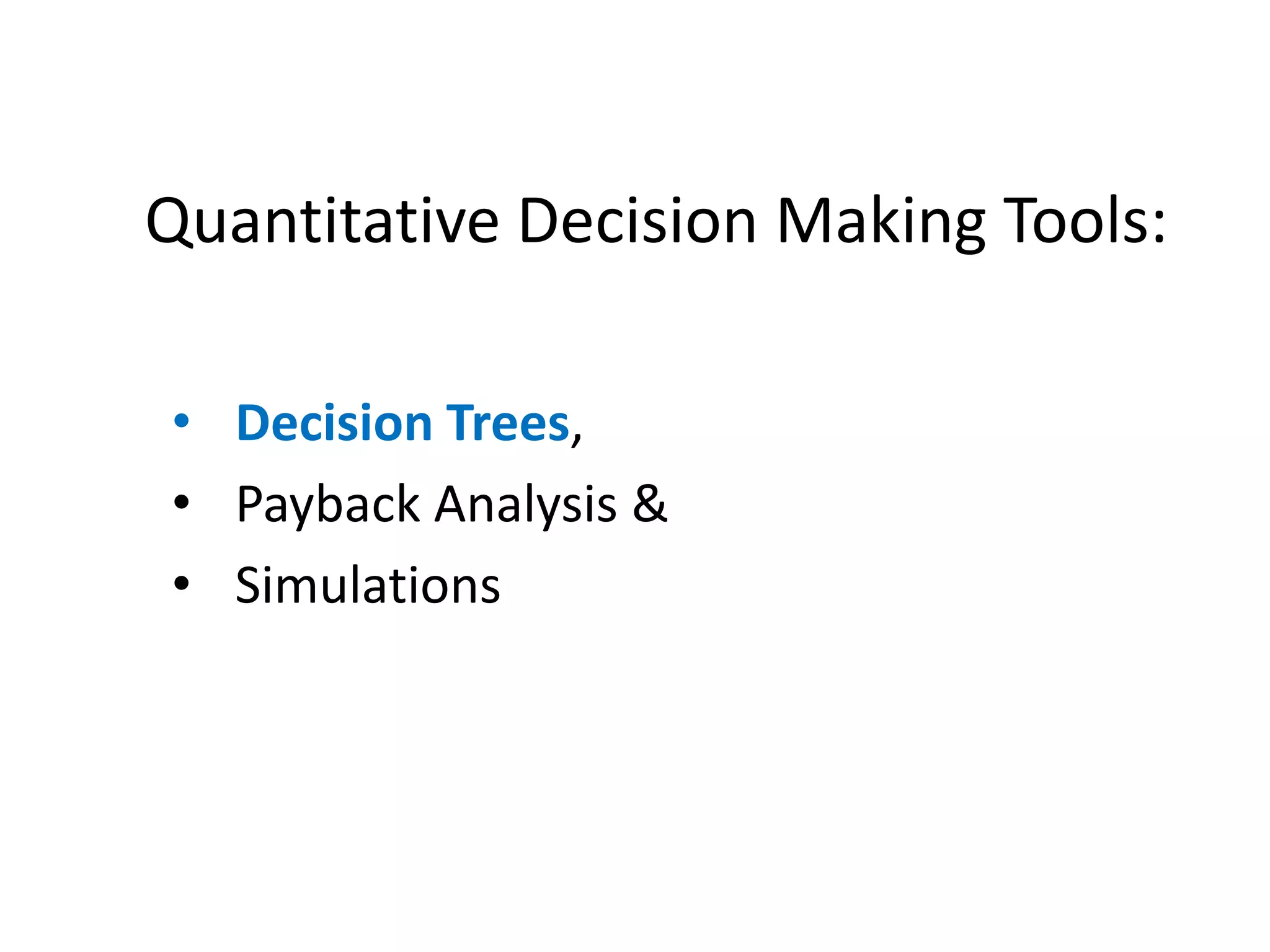 An introduction to decision trees | PPTX