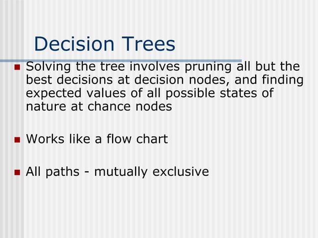 An introduction to decision trees | PPTX | Business Accounting ...