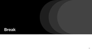 Break
30
 