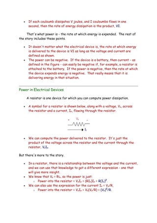 An introduction to electrical power and energy | DOCX