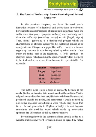 AN INTRODUCTION TO ENGLISH MORPHOLOGY | PDF