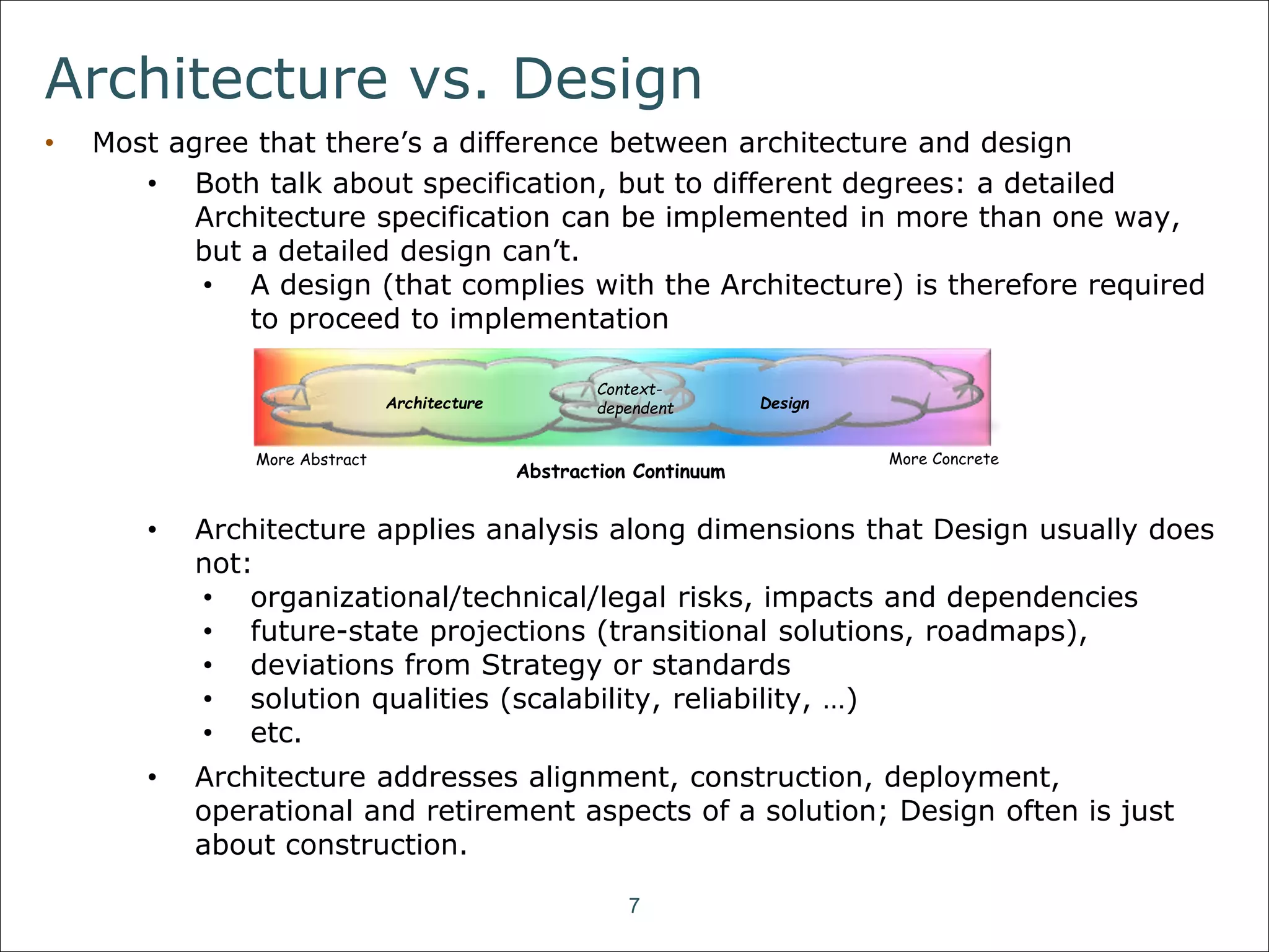 An introduction to fundamental architecture concepts | PPTX