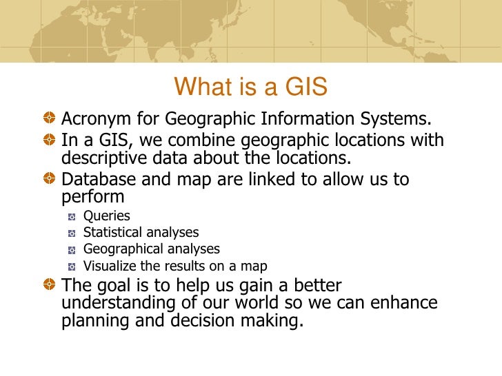 an introduction to the geographical information system gis An introduction to geographical information systems september 1999 beginning with the discussion of what is gis, this article explains the concept of geographical data and spatial data models. an introduction to the geographical information system gis An introduction to geographical information systems september 1999 beginning with the discussion of what is gis, this article explains the concept of geographical data and spatial data models.