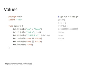 An Introduction to Go | PDF
