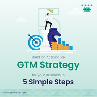 Build an Actionable
GTM Strategy
for your Business in
5 Simple Steps
www.wseinfratech.com
 