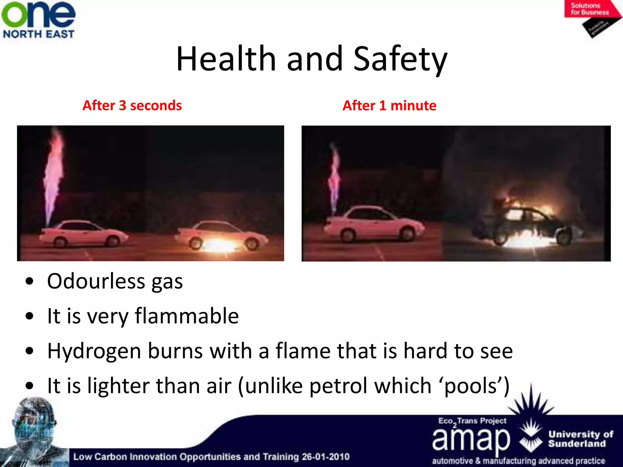 Health and SafetyAfter 1 minuteAfter 3 secondsOdourless gas 