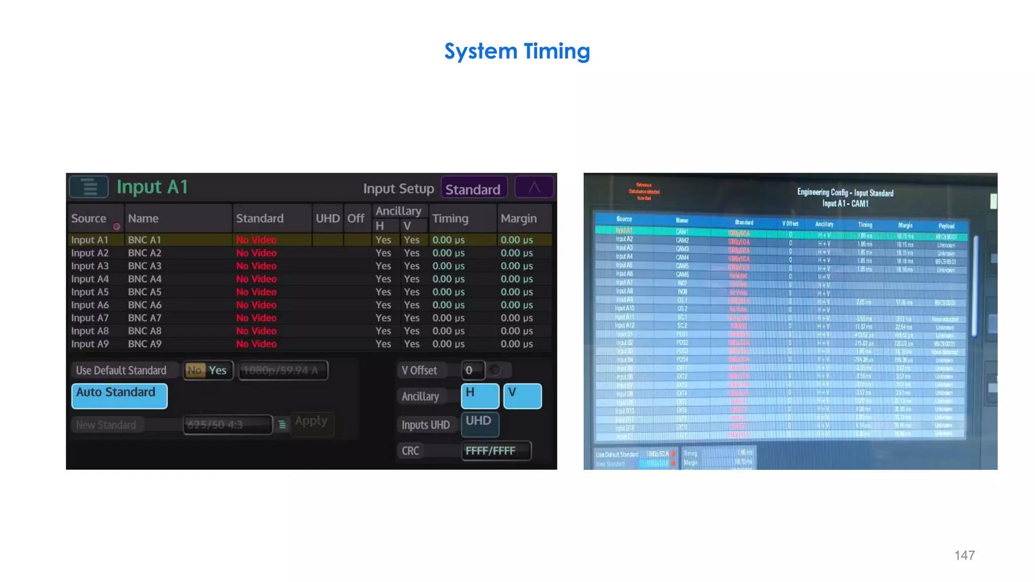 147
System Timing
 