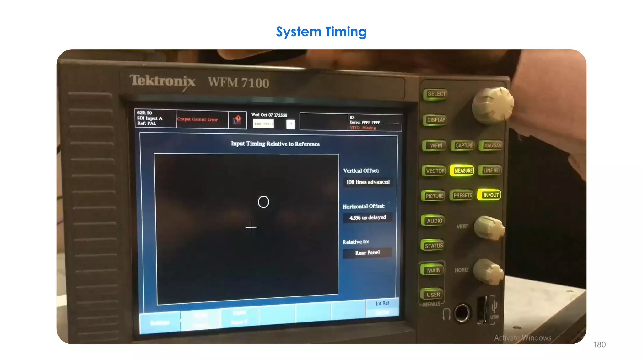 System Timing
180
 