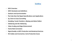 Hdtv Alignment Pattern An Introduction to HDTV Principles-Part 1 | PDF