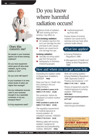 An introduction to health and safety | PDF