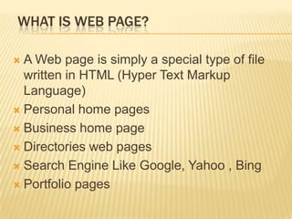 An Introduction to HTML | PPTX