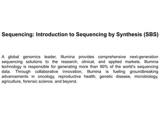 introduction to sequencing